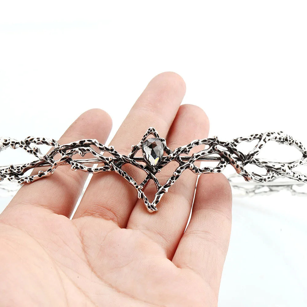 Thranduil Elven Crown – Adjustable Fantasy Cosplay Headband & Hair Accessory