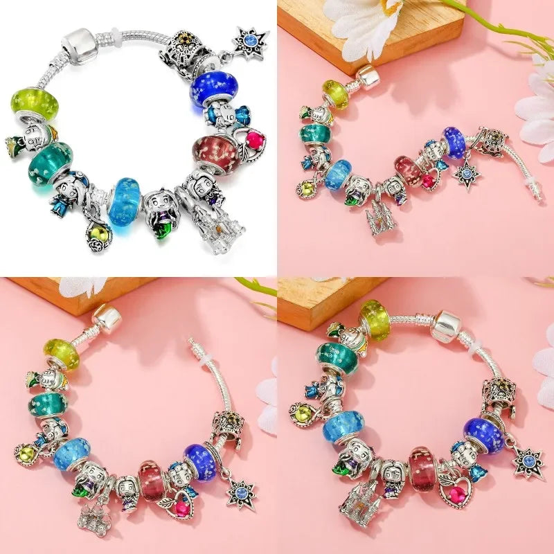 Marvel Avengers Charm Bracelet – Captain America, Iron Man, Thor & Hulk