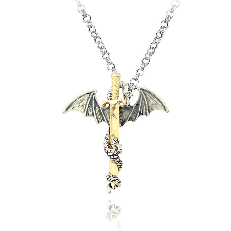 Game of Thrones House Stark Wolf Keychain – “Winter Is Coming” 3D Pendant