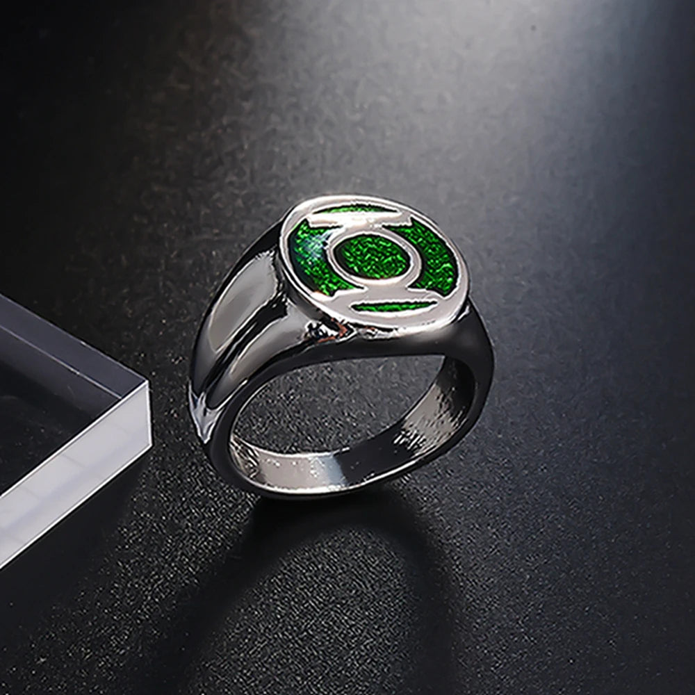 Green Lantern Ring – DC Superhero Fashion Statement Ring for Fans