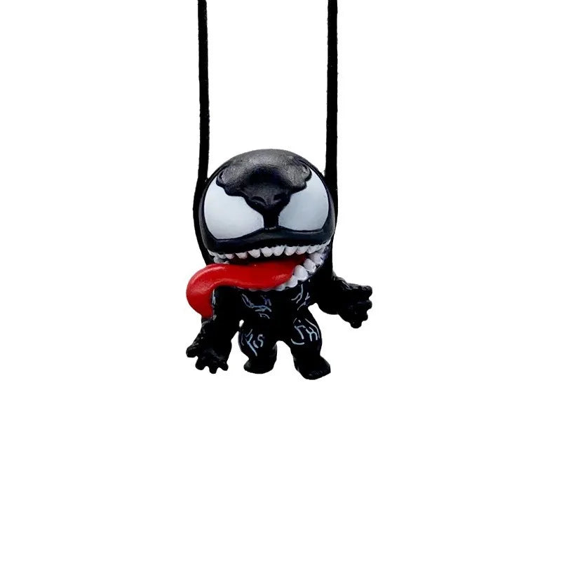 Venom Rearview Mirror Pendant – Marvel Car Hanging Figure & Interior Decor