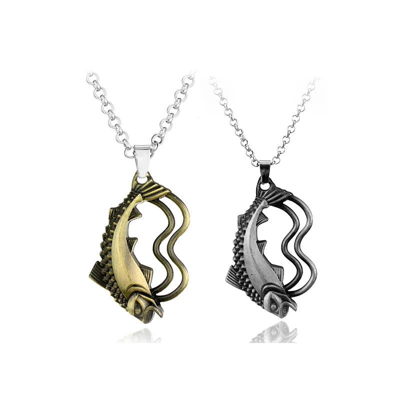 Game of Thrones House Targaryen Dragon Necklace – Vintage Pendant