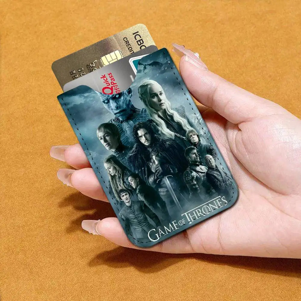 Game of Thrones Grim Epic Leather Mini Wallet – Slim Men’s Card Holder