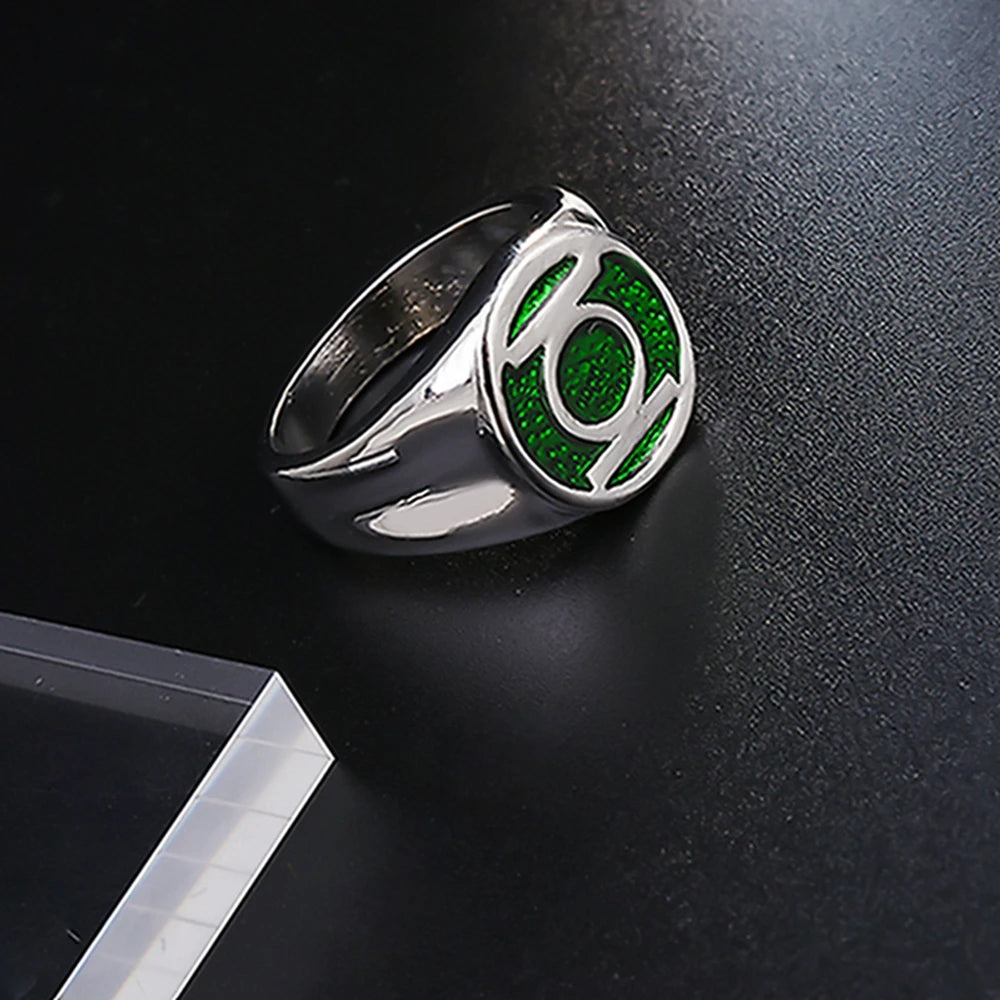 Green Lantern Ring – DC Superhero Fashion Statement Ring for Fans