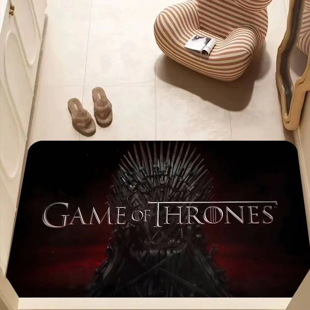 Game of Thrones Floor Mat – Anti-Slip Absorbent Fantasy Rug