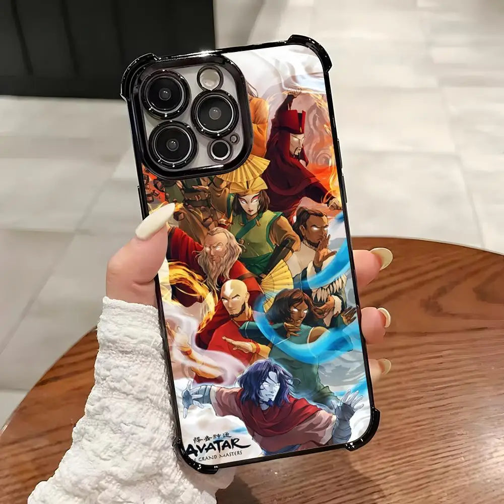 Avatar: The Last Airbender iPhone Case – Soft Four-Corner Protective Cover