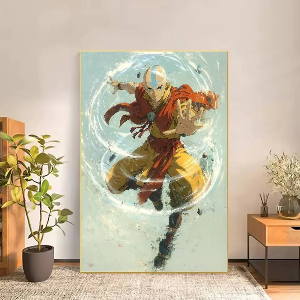 Avatar: The Last Airbender Poster – Waterproof Self-Adhesive Wall Art