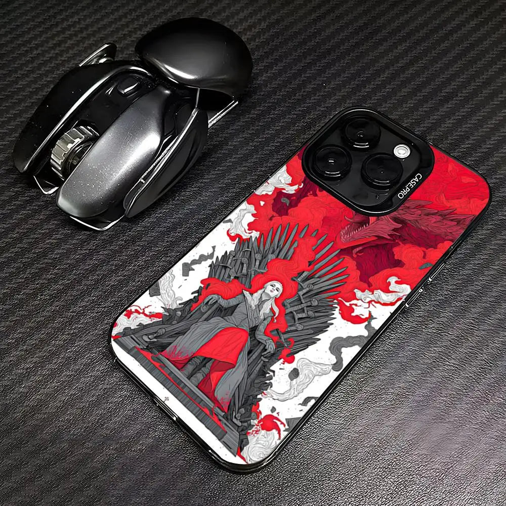 Game of Thrones iPhone Case – Colourful Silver Protective Phone Cover