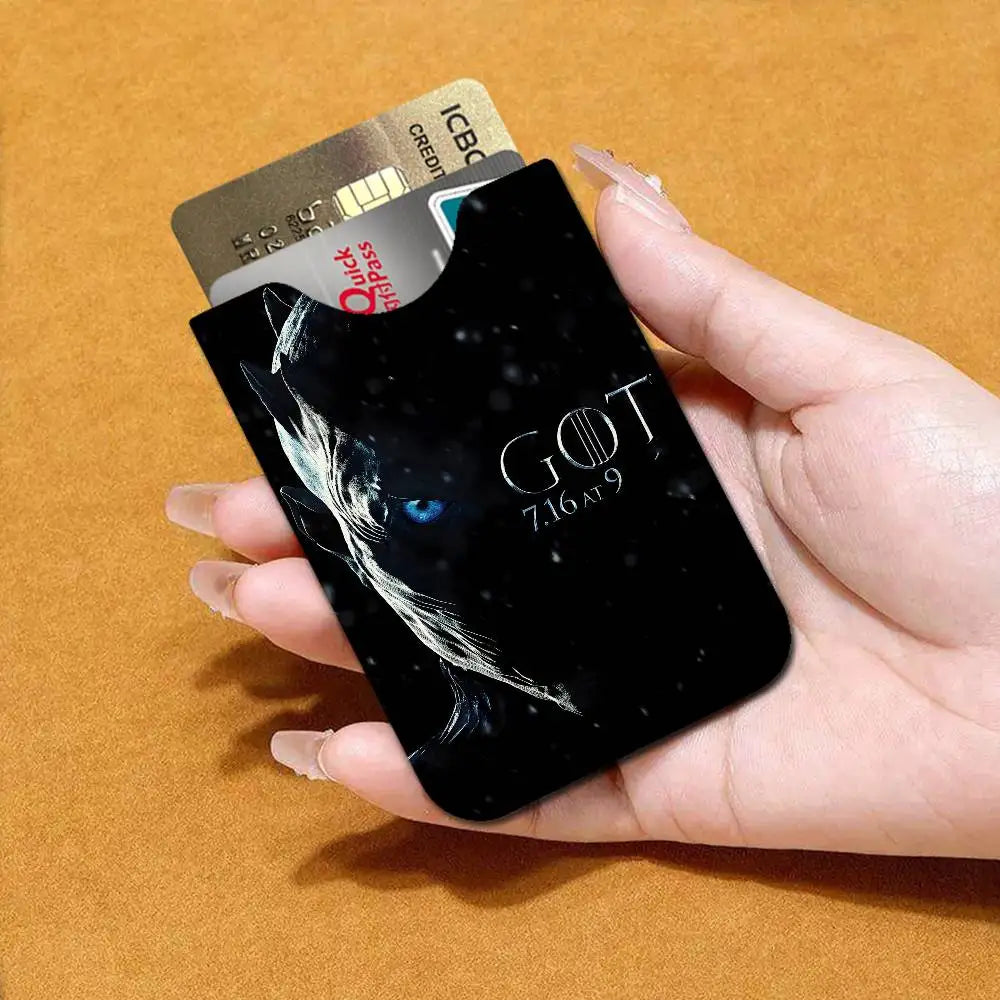 Game of Thrones Grim Epic Leather Mini Wallet – Slim Men’s Card Holder