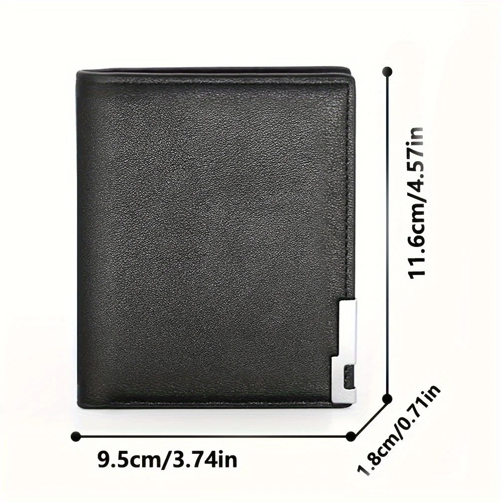 Spider Web Graphic Wallet – Stylish Minimalist Men’s Casual Wallet