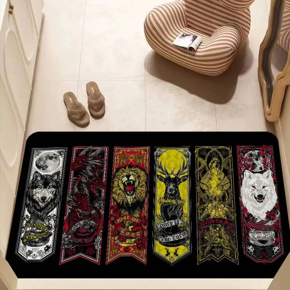 Game of Thrones Floor Mat – Anti-Slip Absorbent Fantasy Rug