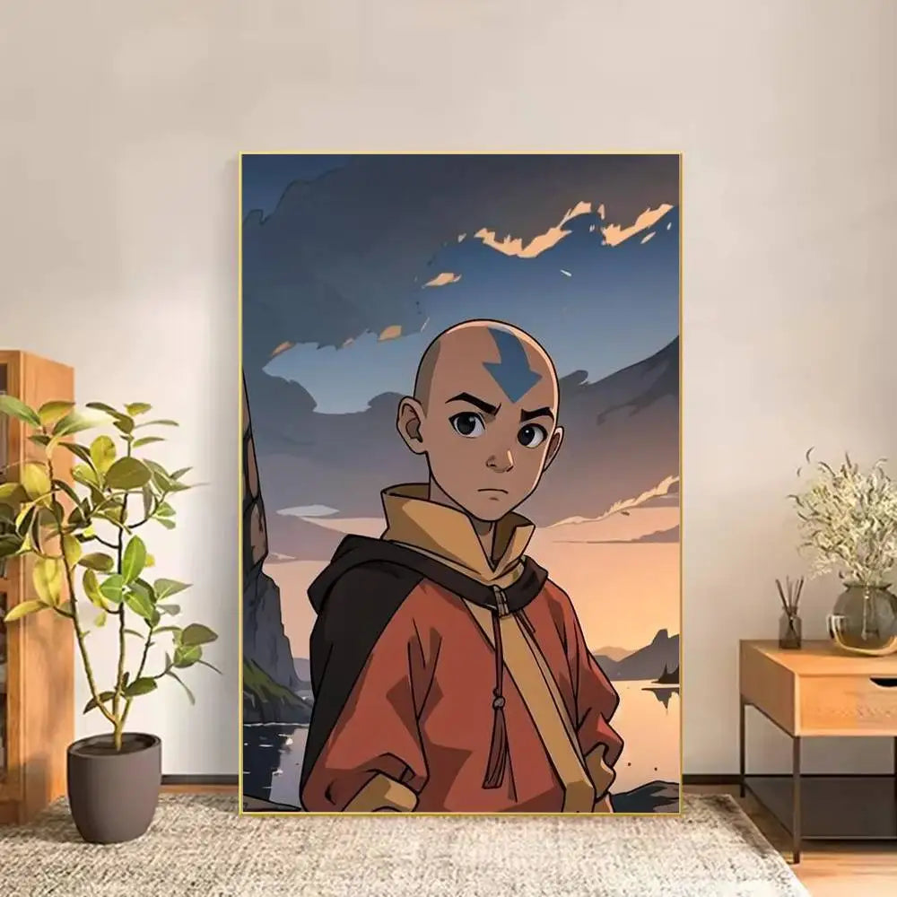 Avatar: The Last Airbender Poster – Waterproof Self-Adhesive Wall Art
