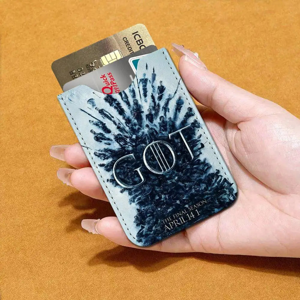 Game of Thrones Grim Epic Leather Mini Wallet – Slim Men’s Card Holder