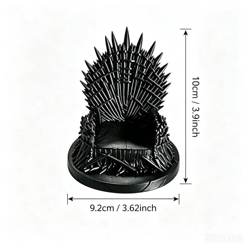 Game of Thrones Sword Throne Phone Stand – 3D Printed Fantasy Desk Decor