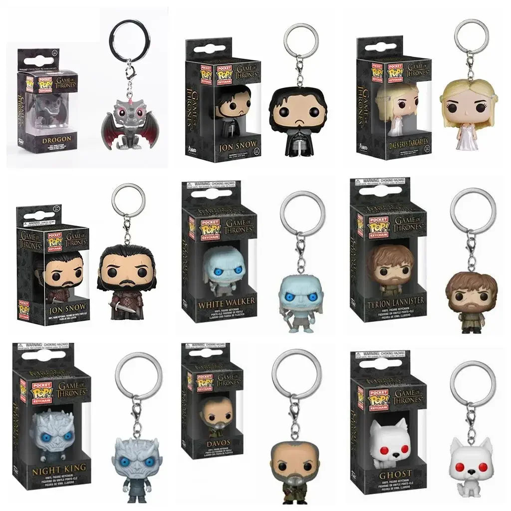Game of Thrones Funko Pop! Keychains – Character Collectible Figures