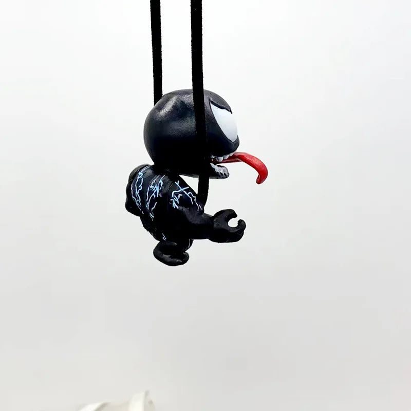 Venom Rearview Mirror Pendant – Marvel Car Hanging Figure & Interior Decor