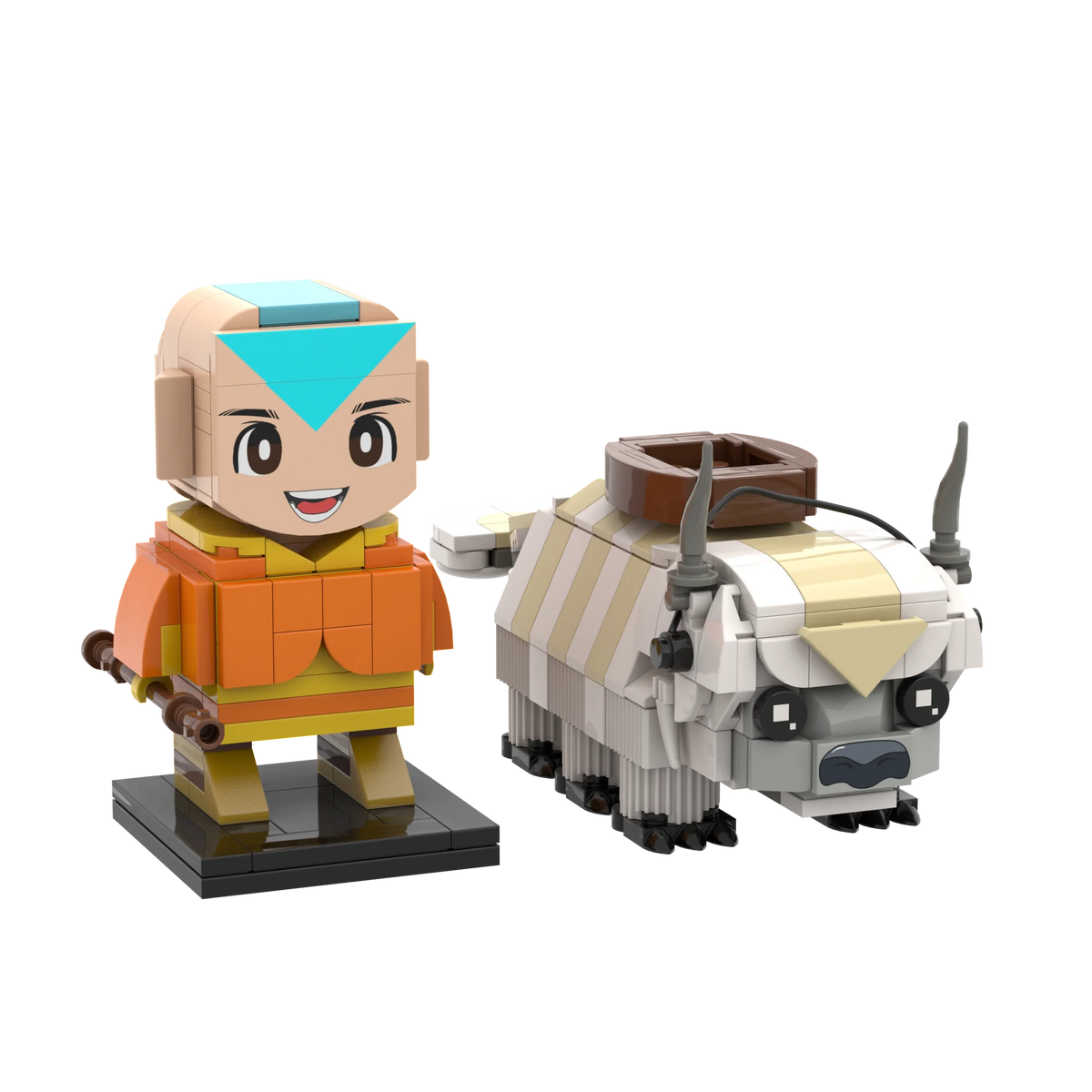 Avatar: The Last Airbender Aang & Appa 2-in-1 Building Blocks Set