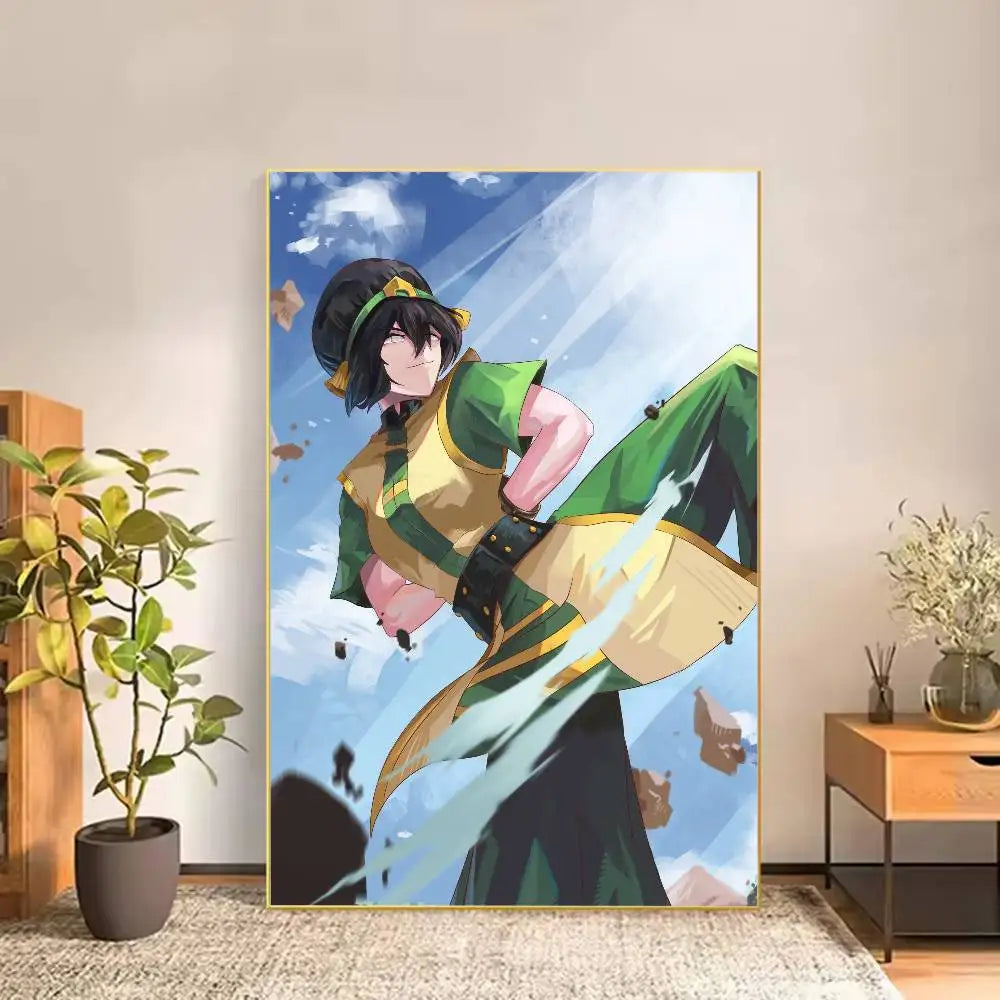 Avatar: The Last Airbender Poster – Waterproof Self-Adhesive Wall Art
