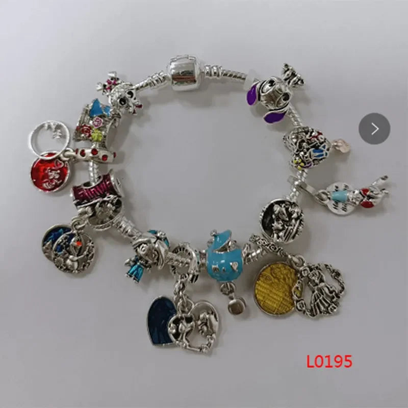 Marvel Avengers Charm Bracelet – Captain America, Iron Man, Thor & Hulk