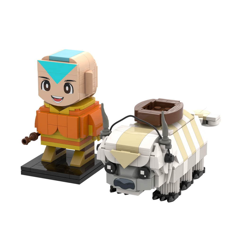 Avatar: The Last Airbender Aang & Appa 2-in-1 Building Blocks Set