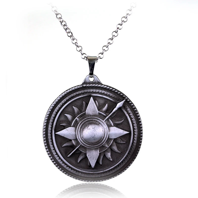 Game of Thrones House Stark Wolf Keychain – “Winter Is Coming” 3D Pendant