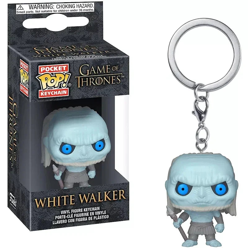 Game of Thrones Funko Pop! Keychain – Jon Snow & Tyrion Collectible Figure