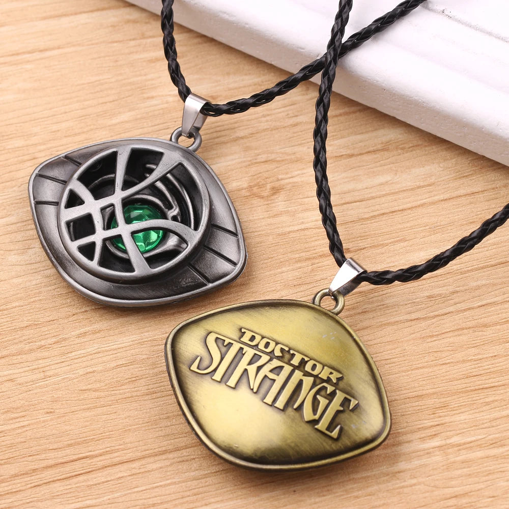 Doctor Strange Eye of Agamotto Necklace – Marvel Superhero Cosplay Pendant