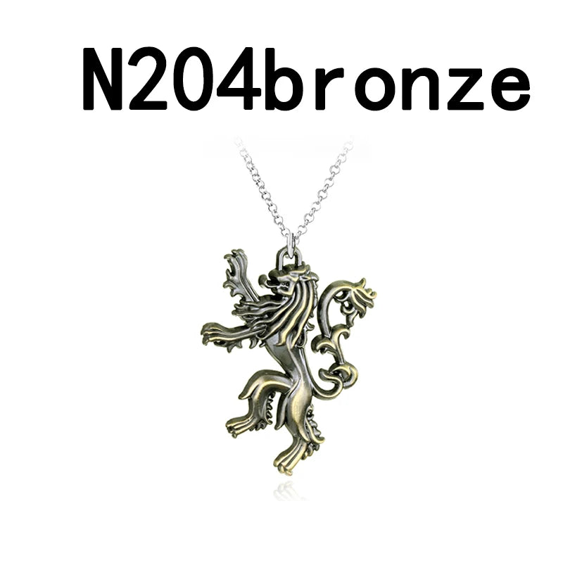 Game of Thrones House Stark Wolf Keychain – “Winter Is Coming” 3D Pendant