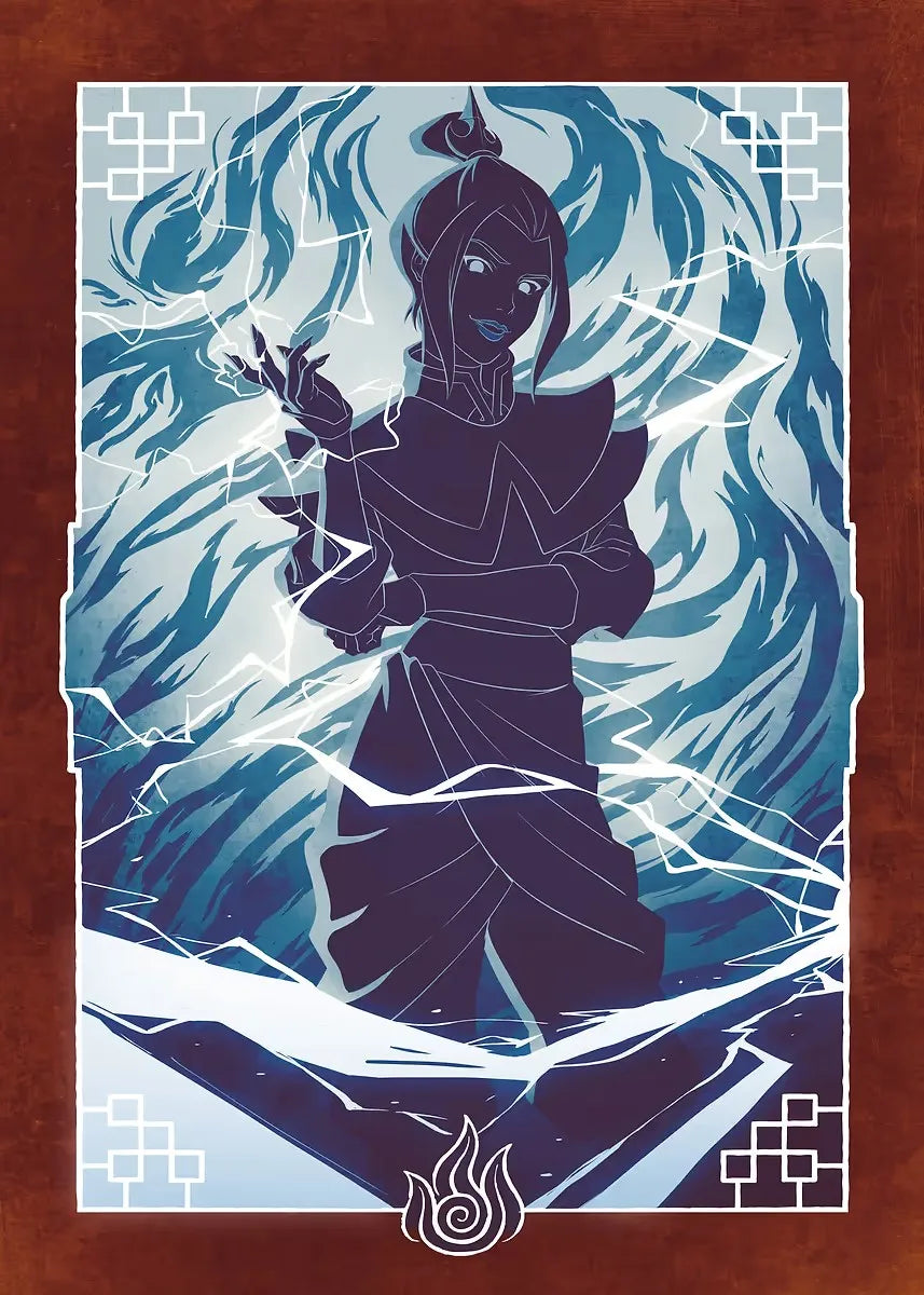 Avatar: The Last Airbender Elemental Posters – Air, Earth, Fire & Water Wall Art
