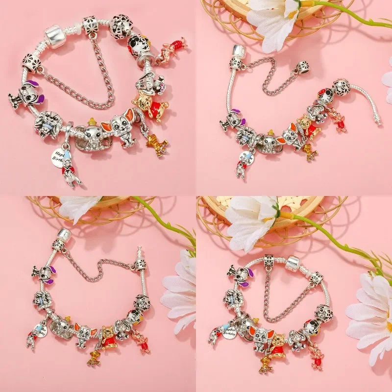 Marvel Avengers Charm Bracelet – Captain America, Iron Man, Thor & Hulk