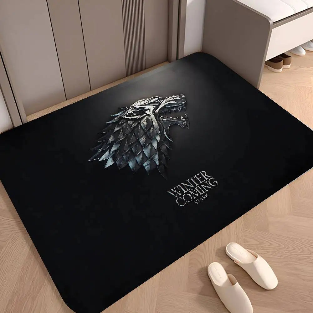 Game of Thrones Floor Mat – Anti-Slip Absorbent Fantasy Rug