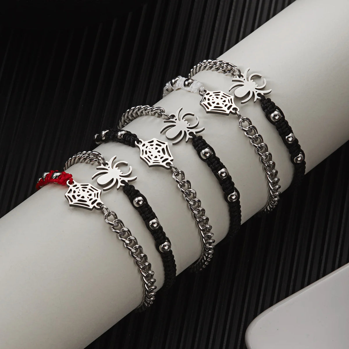 Spider Web Bracelet – Adjustable Unisex Couple & Friendship Jewelry