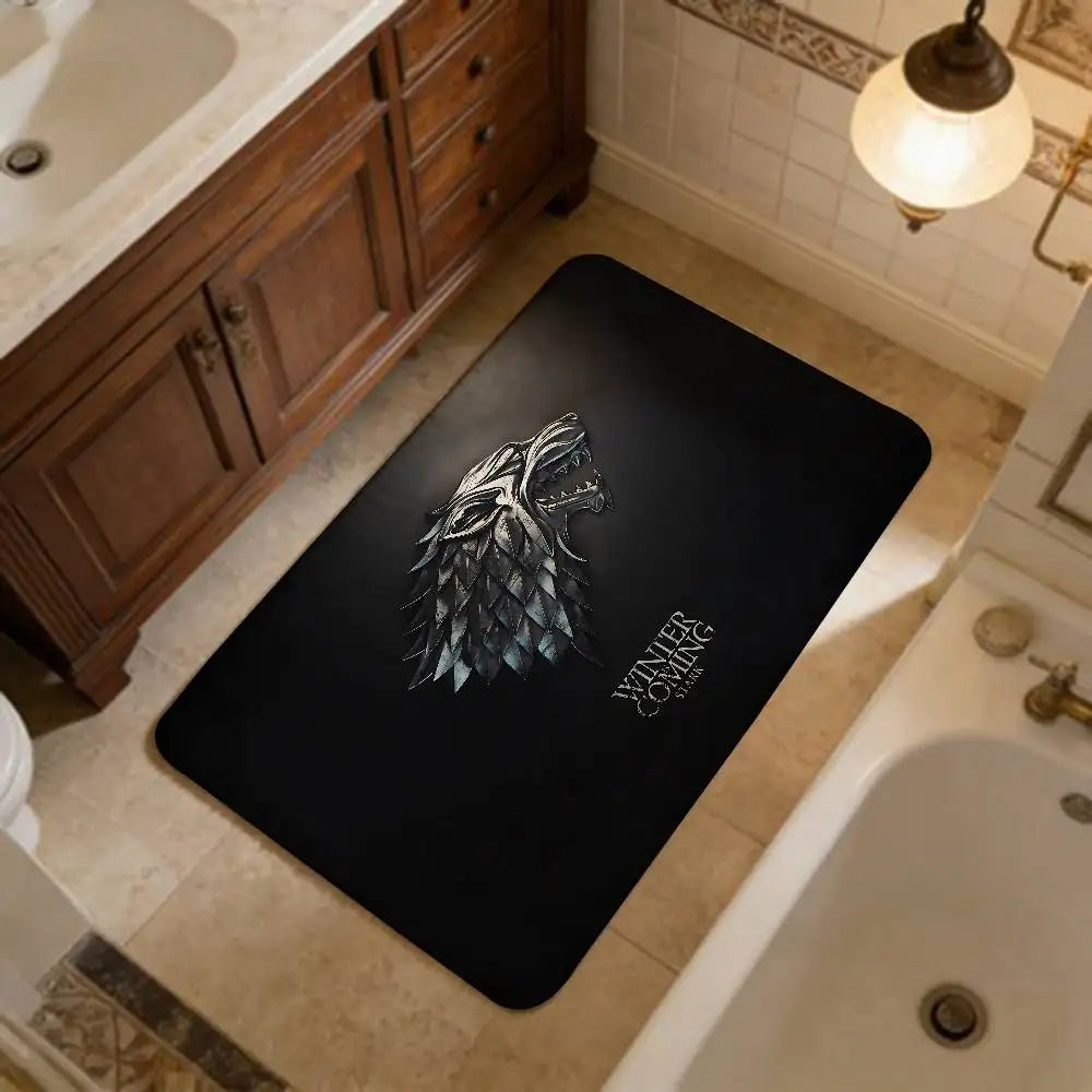 Game of Thrones Floor Mat – Anti-Slip Absorbent Fantasy Rug