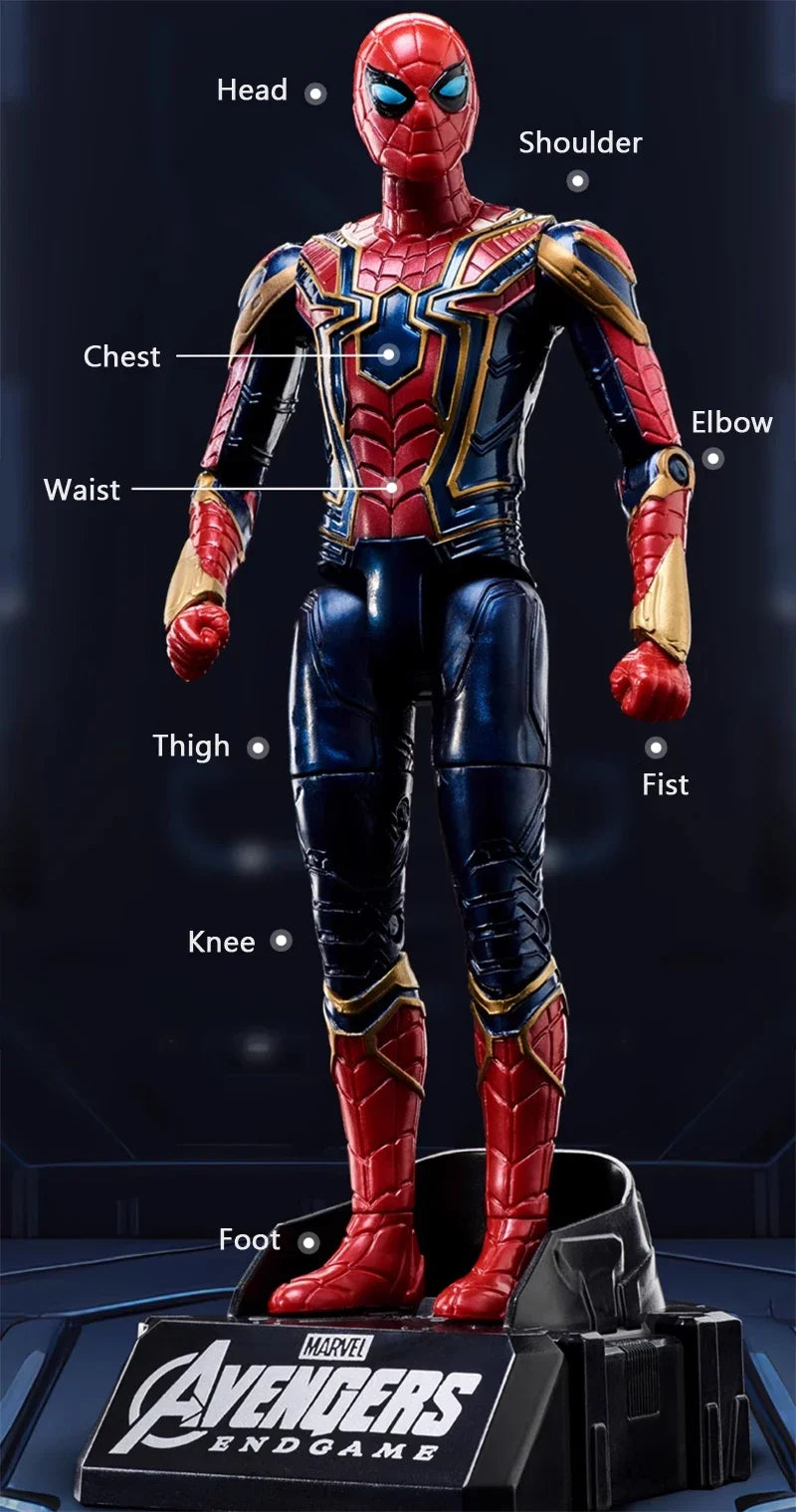 Iron Man MK85 & Captain America Action Figure – Articulated Marvel Collectible Toy
