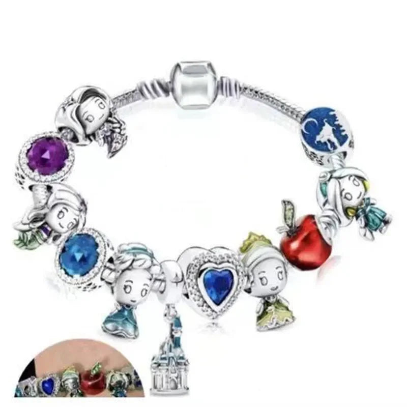 Marvel Avengers Charm Bracelet – Captain America, Iron Man, Thor & Hulk