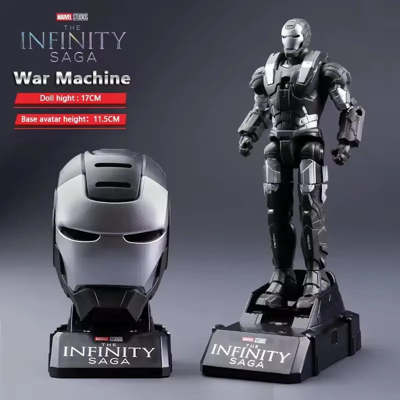 Iron Man MK85 & Captain America Action Figure – Articulated Marvel Collectible Toy