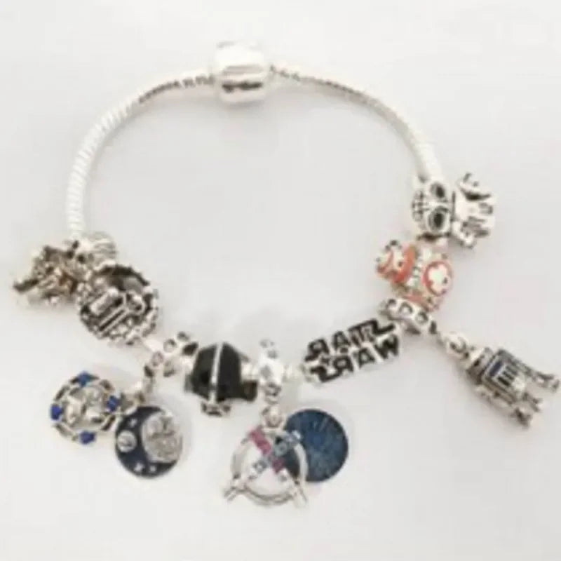 Marvel Avengers Charm Bracelet – Captain America, Iron Man, Thor & Hulk