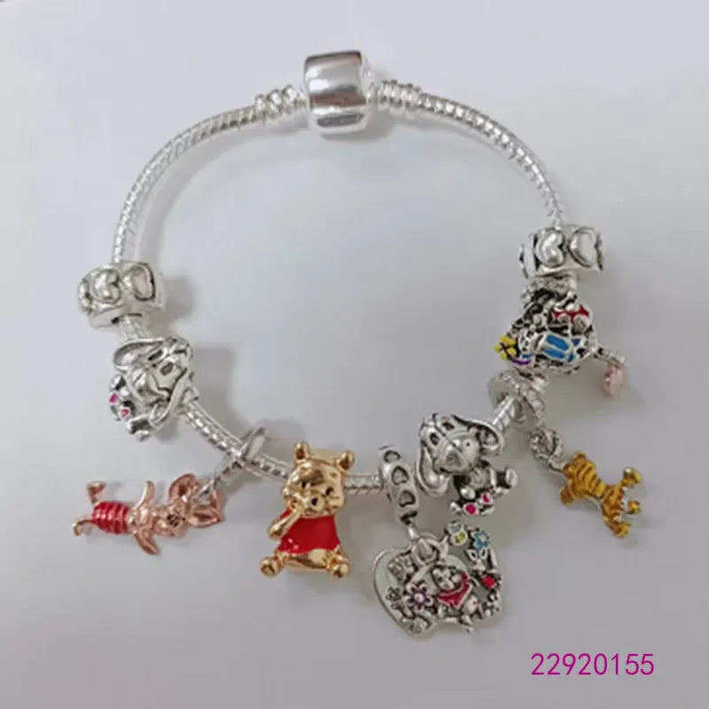 Marvel Avengers Charm Bracelet – Captain America, Iron Man, Thor & Hulk
