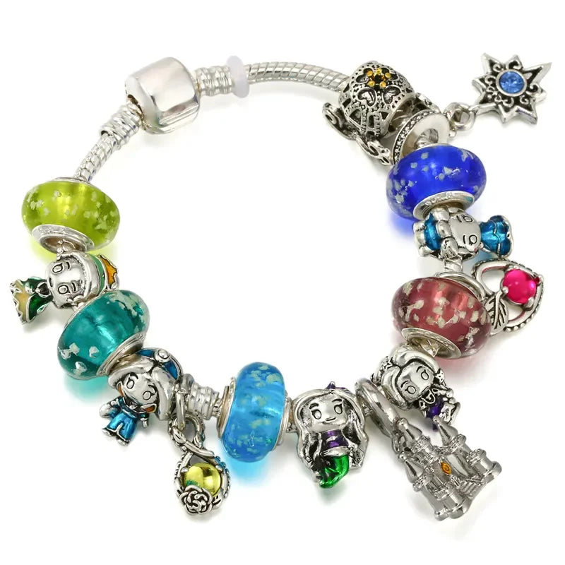 Marvel Avengers Charm Bracelet – Captain America, Iron Man, Thor & Hulk