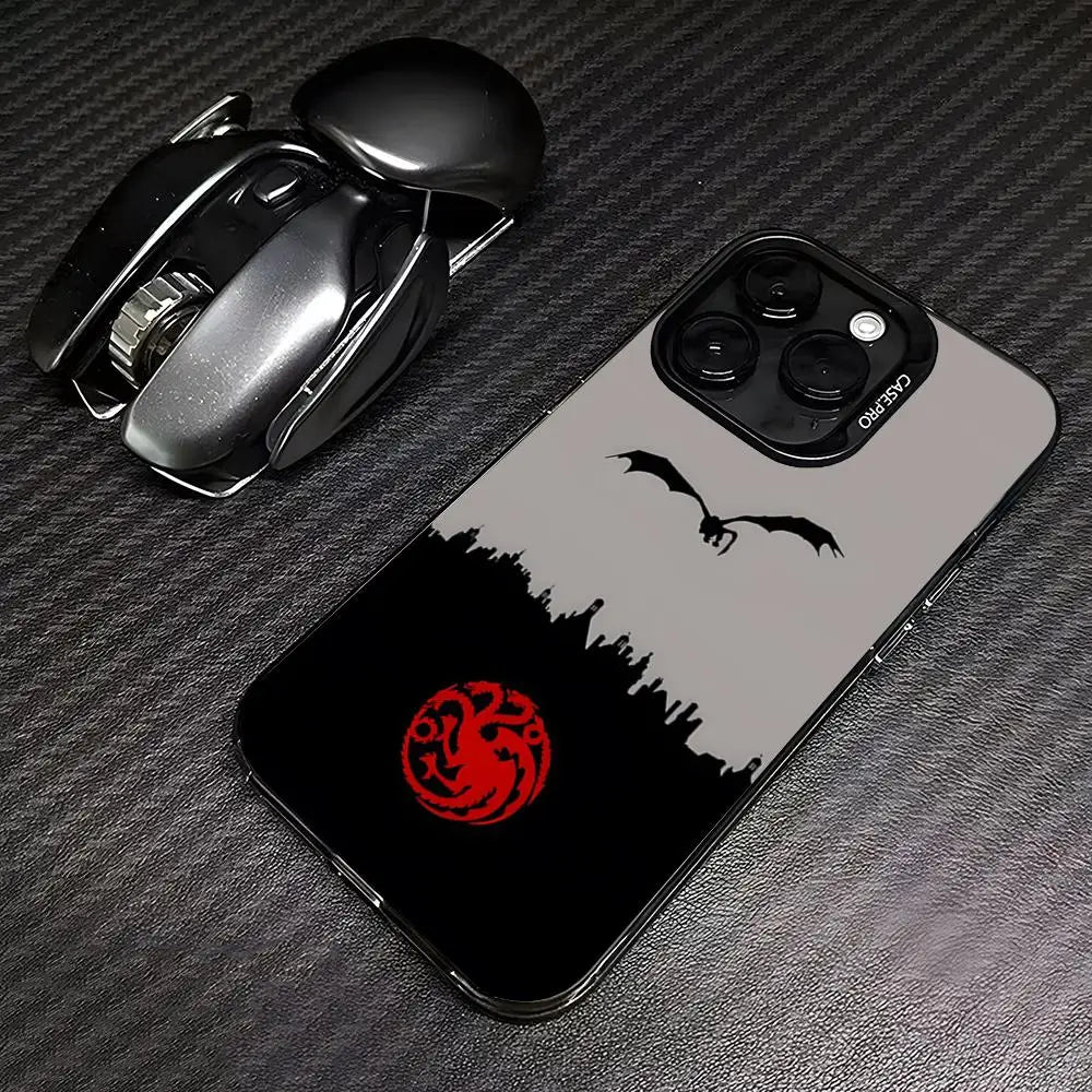 Game of Thrones iPhone Case – Colourful Silver Protective Phone Cover