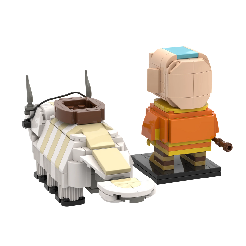 Avatar: The Last Airbender Aang & Appa 2-in-1 Building Blocks Set