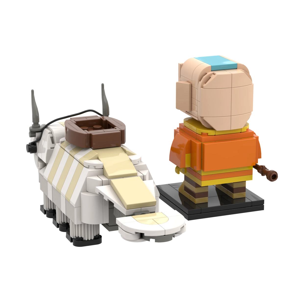 Avatar: The Last Airbender Aang & Appa 2-in-1 Building Blocks Set