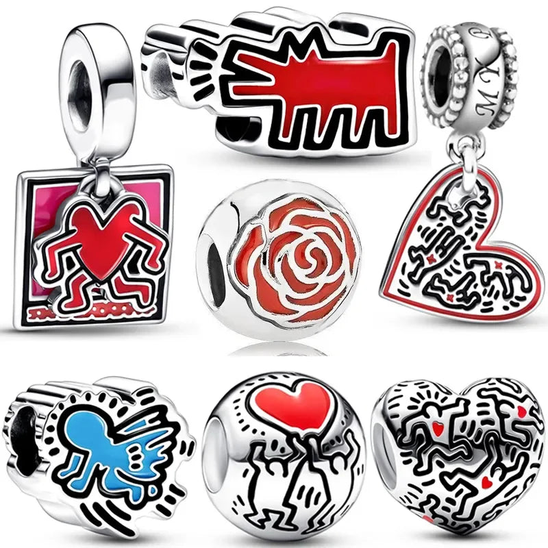 Marvel Avengers Charm Bracelet – Captain America, Iron Man, Thor & Hulk