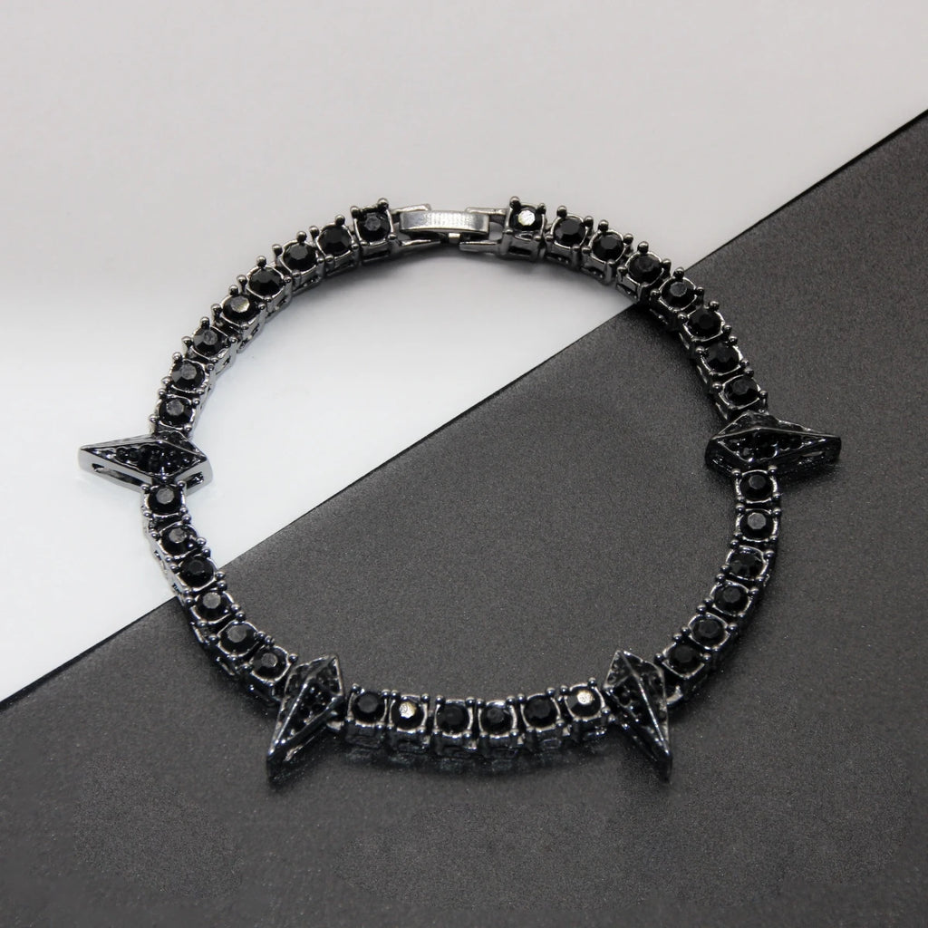 Black Panther Chain Bracelet – Unisex Hip-Hop Style Jewelry