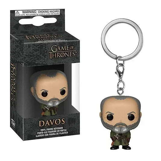 Game of Thrones Funko Pop! Keychain – Jon Snow & Tyrion Collectible Figure