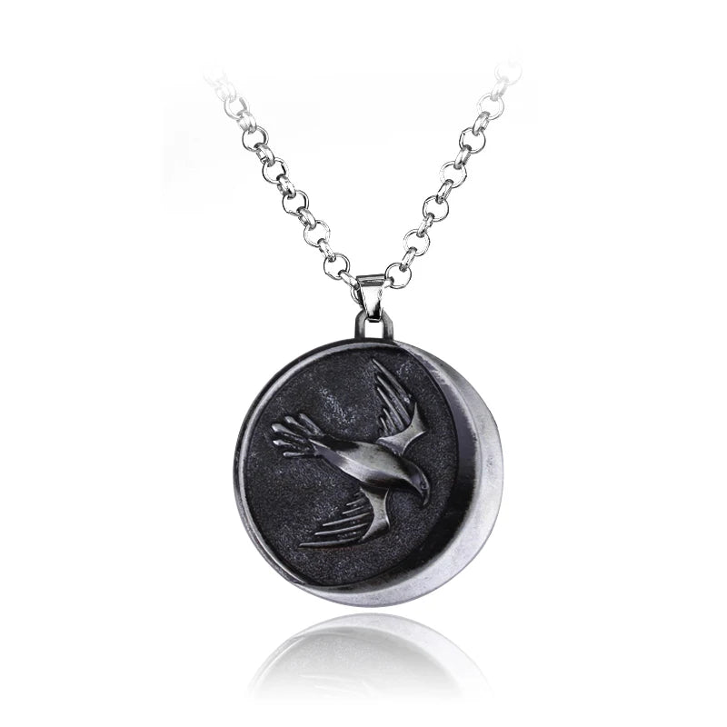 Game of Thrones House Stark Wolf Keychain – “Winter Is Coming” 3D Pendant