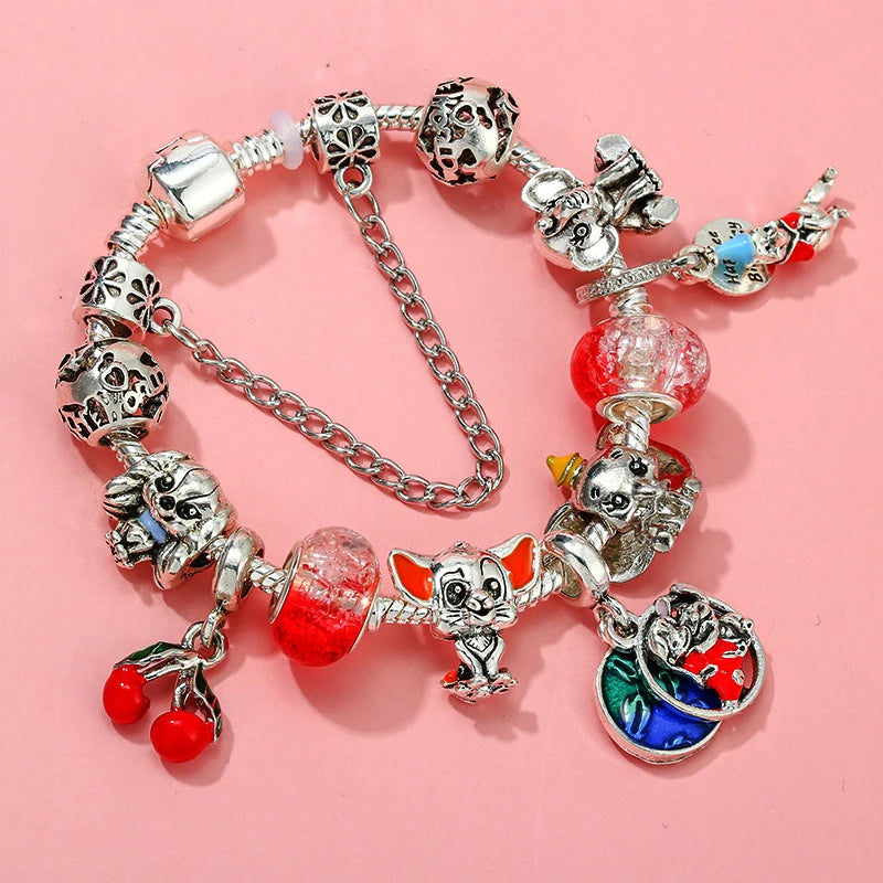 Marvel Avengers Charm Bracelet – Captain America, Iron Man, Thor & Hulk