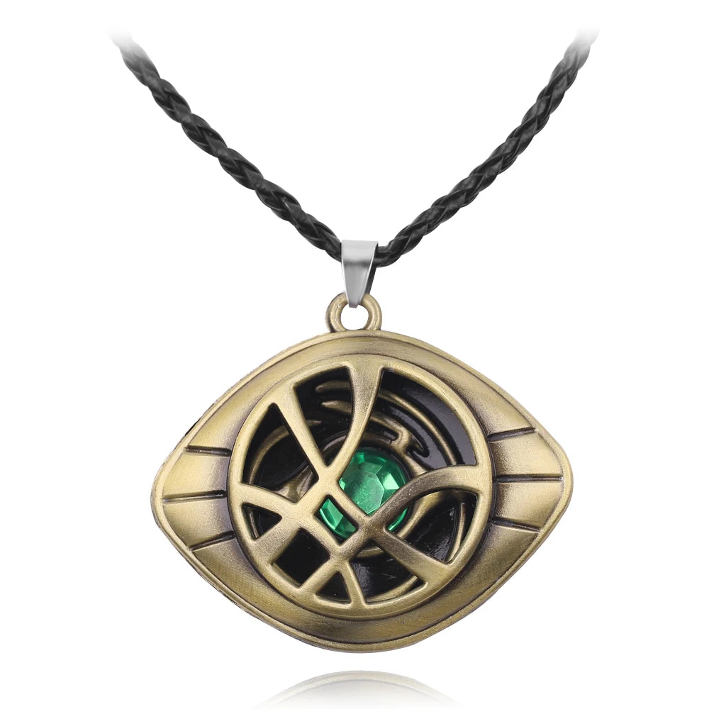 Doctor Strange Eye of Agamotto Necklace – Marvel Superhero Cosplay Pendant