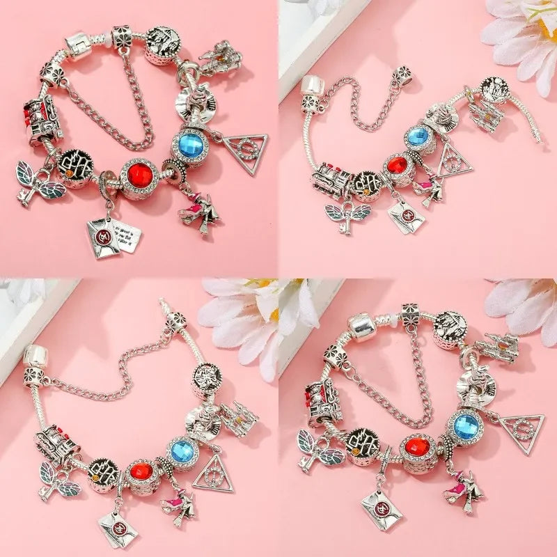 Marvel Avengers Charm Bracelet – Captain America, Iron Man, Thor & Hulk