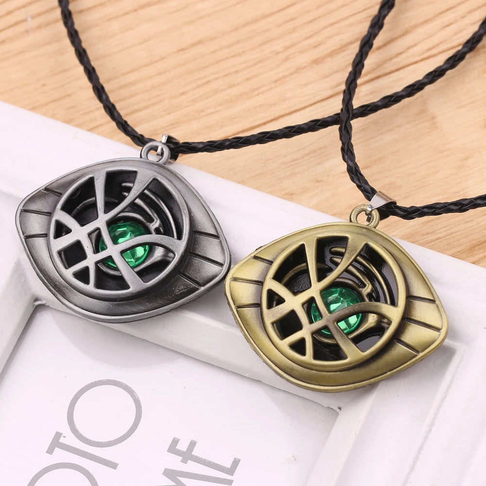 Doctor Strange Eye of Agamotto Necklace – Marvel Superhero Cosplay Pendant